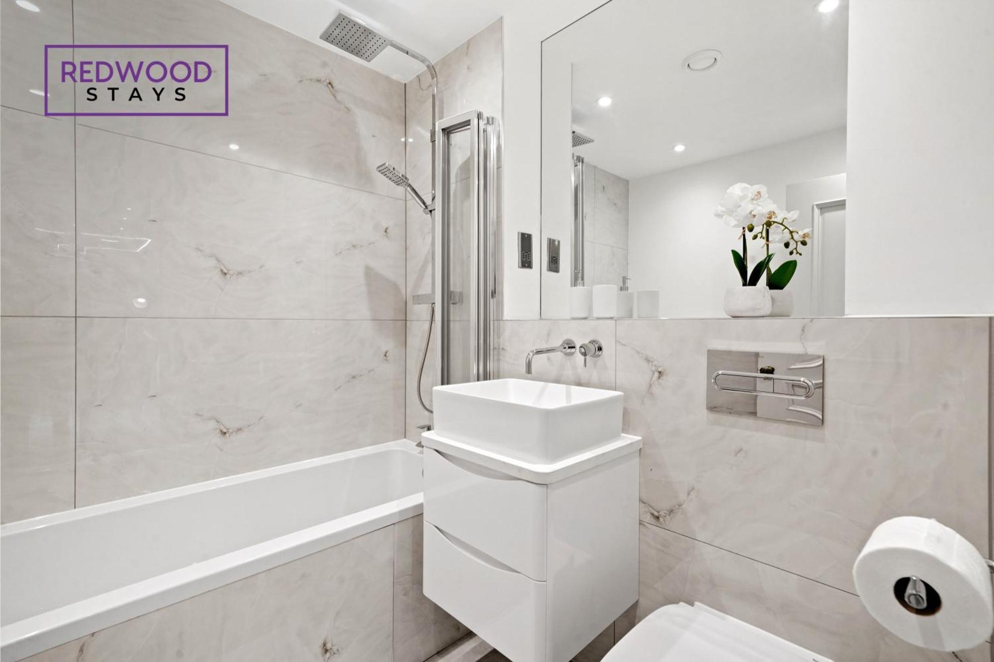 Top Quality 2 Bed 1 Bath Apartments For Contractors By Redwood Stays Reading Exterior foto